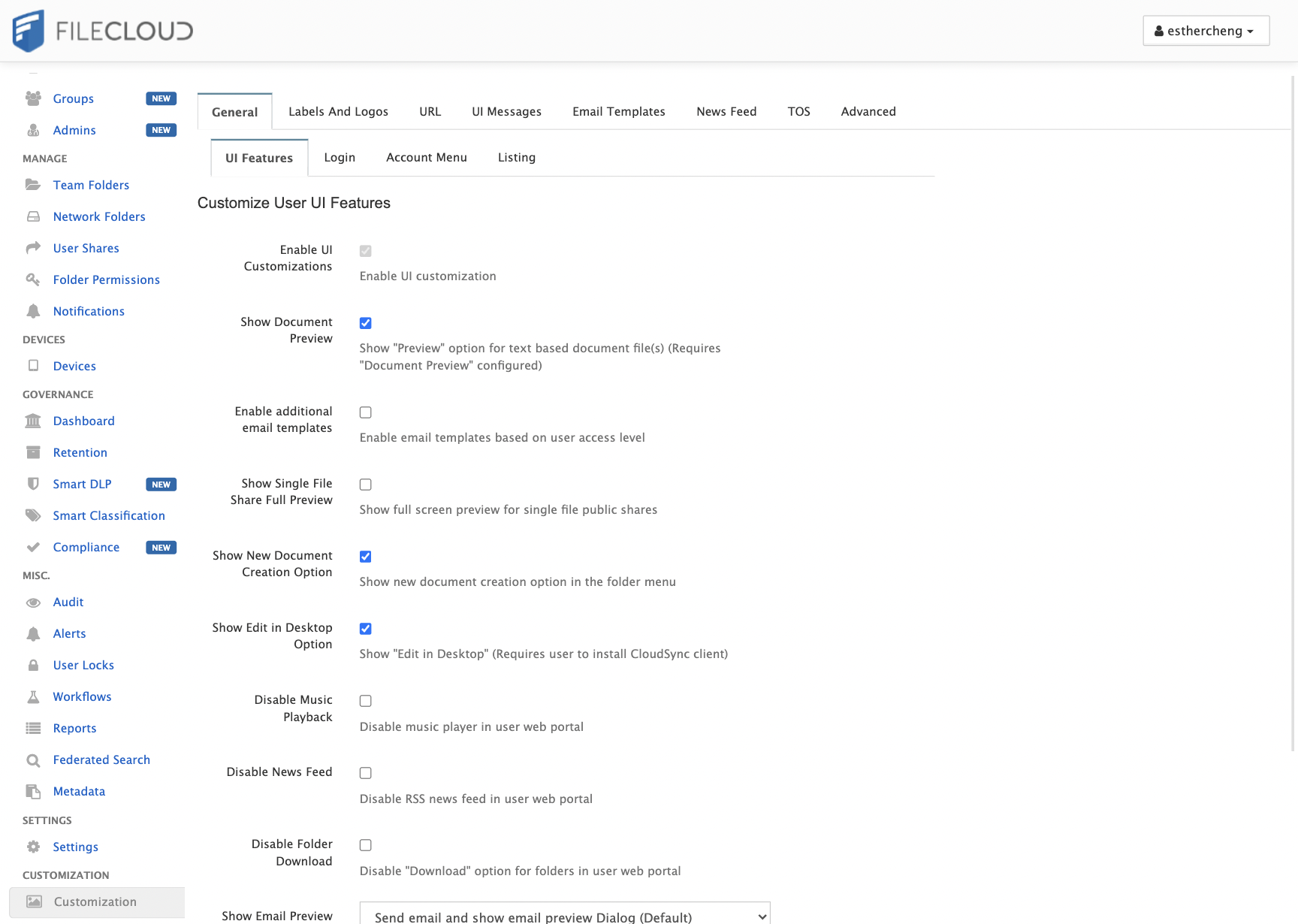 Customization & Branding