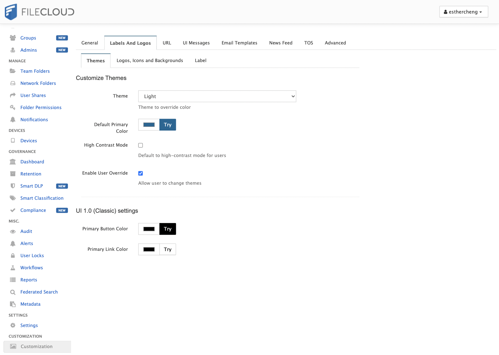 Customization & Branding