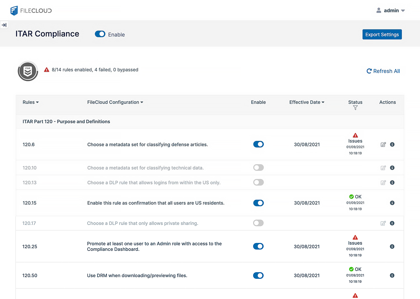 FileCloud ITAR Compliance Preview