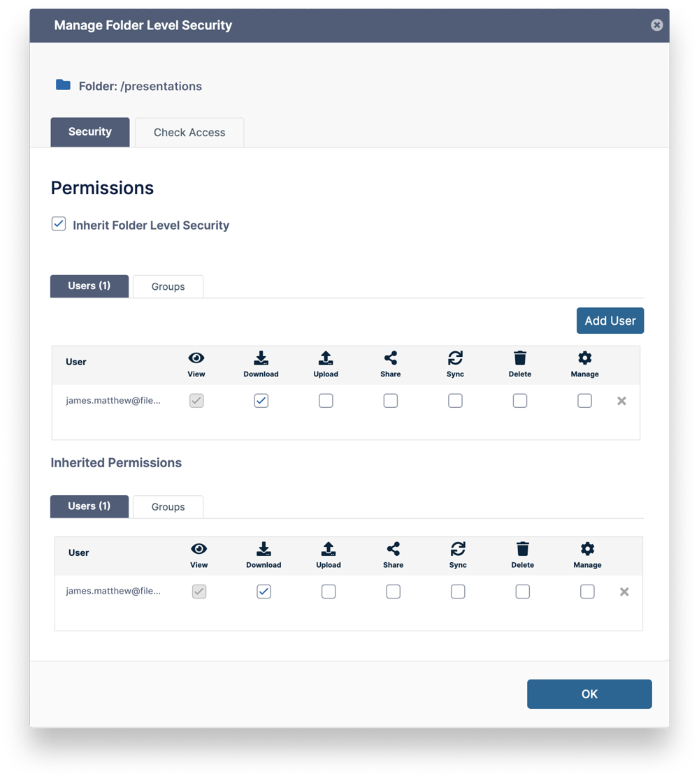 Advanced File Sharing