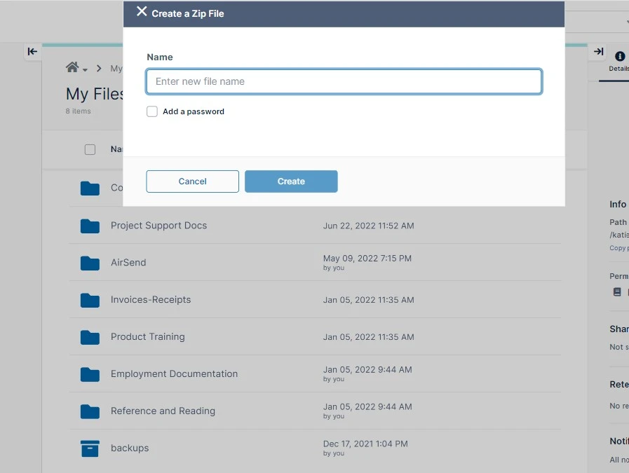 FileCloud Zero Trust Screenshot